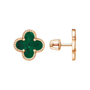 Серьги СВПУ 11-4 (Au 585)