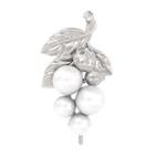 Брошь 1042324-01250-2S (Ag 925)