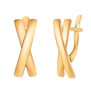 Серьги 21167 (Au 585)