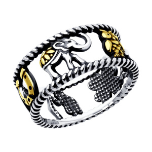 Кольцо 95-110-01844-1 (Ag 925)