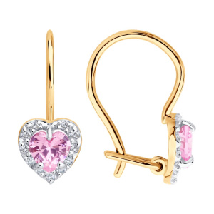 Серьги 0200564 (Au 585)