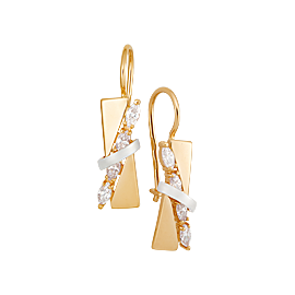 Серьги 22419 (Au 585)