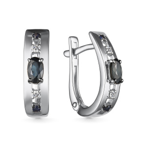 Серьги 25625-202 (Au 585)