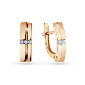 Серьги 002-0651-0001-011 (Au 585)