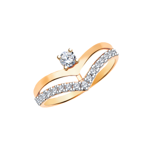 Кольцо 10424 (Au 585)