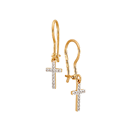 Серьги 22880 (Au 585)