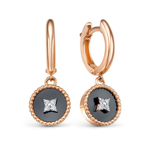 Серьги 120492 (Au 585)