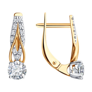 Серьги 51-120-02515-1 (Au 585)