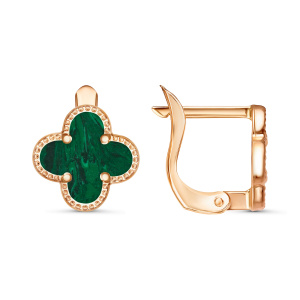 Серьги СВП 11-4 (Au 585)