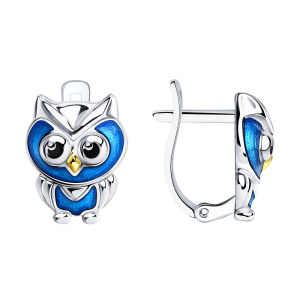 Серьги 94023129 (Ag 925)