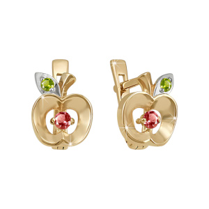 Серьги 120683 (Au 585)