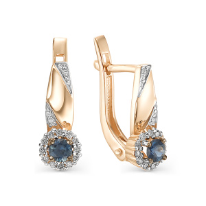 Серьги С0173-122 (Au 585)