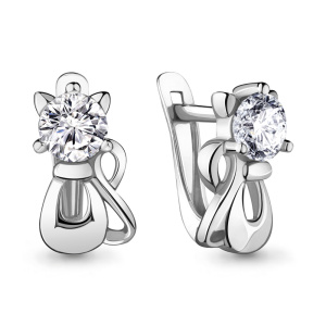 Серьги 48010А (Ag 925)