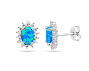 Серьги МОВ0293 (Ag 925)