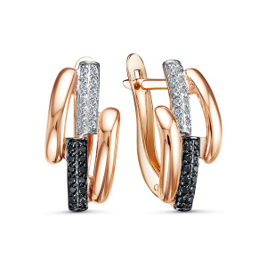 Серьги 2551907 1 1 1 (Au 585)