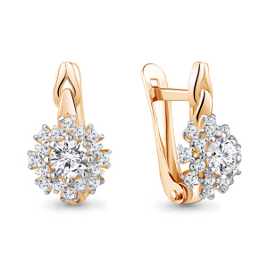 Серьги 49192А (Au 585)