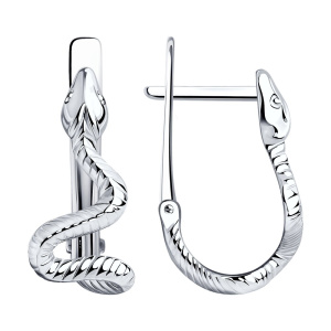 Серьги 94025271 (Ag 925)