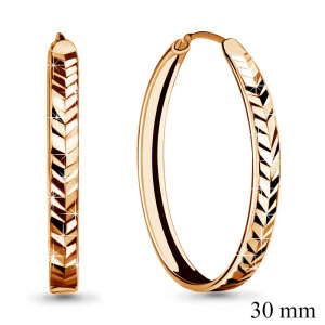 Серьги 32082. (Au 585)