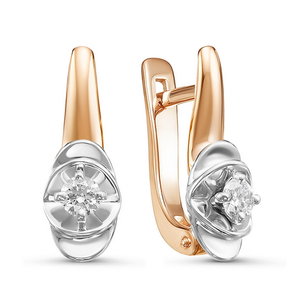 Серьги БР121220 (Au 585)