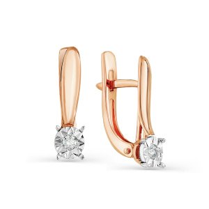 Серьги 2-107-515 (Au 585)