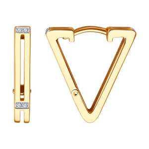 Серьги 0200319 (Au 585)