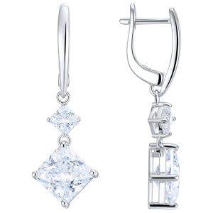 Серьги LLE 4S8SRK (Ag 925)