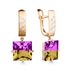 Серьги 21803360 (Au 585)