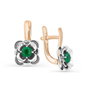 Серьги 2-107-336-01 (Au 585)