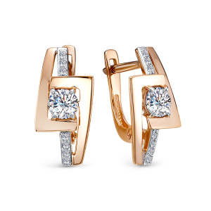 Серьги 2489907 1 1 1 (Au 585)