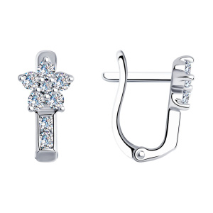 Серьги 94026033 (Ag 925)
