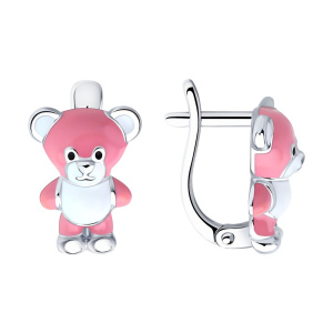 Серьги 94-120-02225-1 (Ag 925)