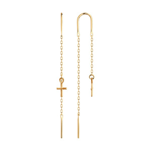 Серьги 0200111 (Au 585)