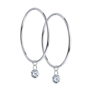 Серьги 94024480 (Ag 925)