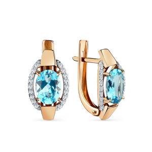 Серьги 02-3-495-1301-011 (Au 585)