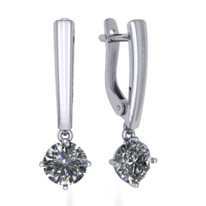 Серьги S2180001010 (Ag 925)