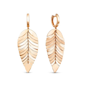 Серьги 120499 (Au 585)