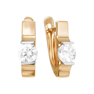 Серьги 122941 (Au 585)