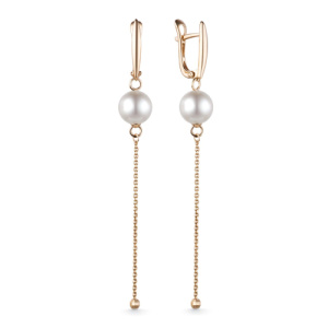 Серьги 21803363 (Au 585)