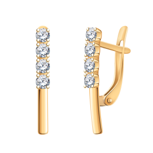 Серьги 21124 (Au 585)