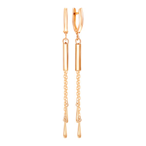 Серьги 00-62-0495-00 (Au 585)