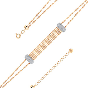 Браслет 008-0075-0001-011 (Au 585)