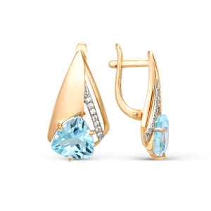 Серьги 21802256 (Au 585)