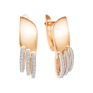 Серьги 04-62-0001-00 (Au 585)