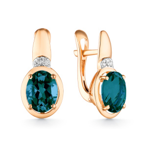 Серьги 21802985 (Au 585)