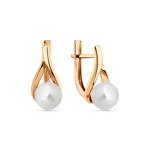 Серьги 02-3-644-0500-010 (Au 585)