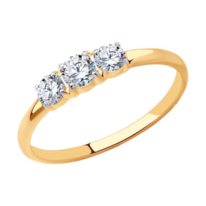 Кольцо 019003 (Au 585)