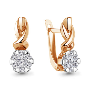 Серьги 46948А (Au 585)