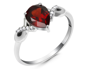 Кольцо Вьюнок (Ag 925)