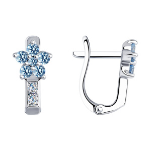 Серьги 94026036 (Ag 925)