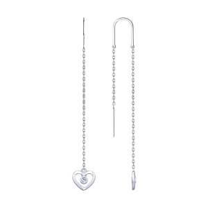 Серьги 94023128 (Ag 925)